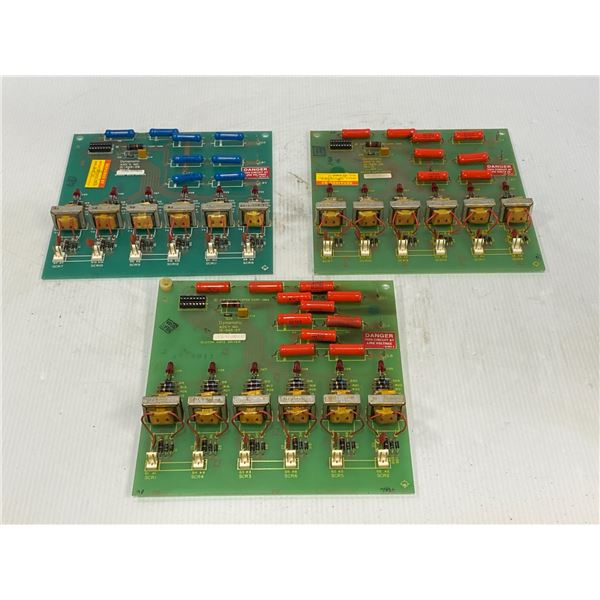 (3) Dynamatic # 15-565-27, 15-565-28 Circuit Boards