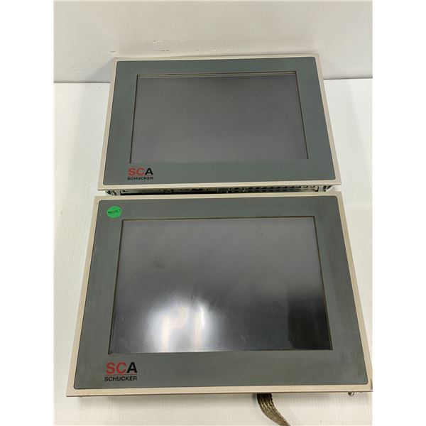 (2) SCA Schucker Beckhoff # CP6901-1001-0000 Screens