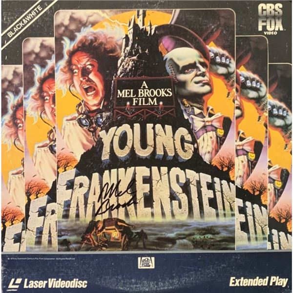 Signed Young Frankenstein Soundtrack Album Cover