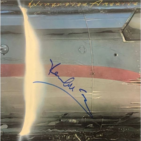 Paul McCartney Signed Wings Over America Album Cover