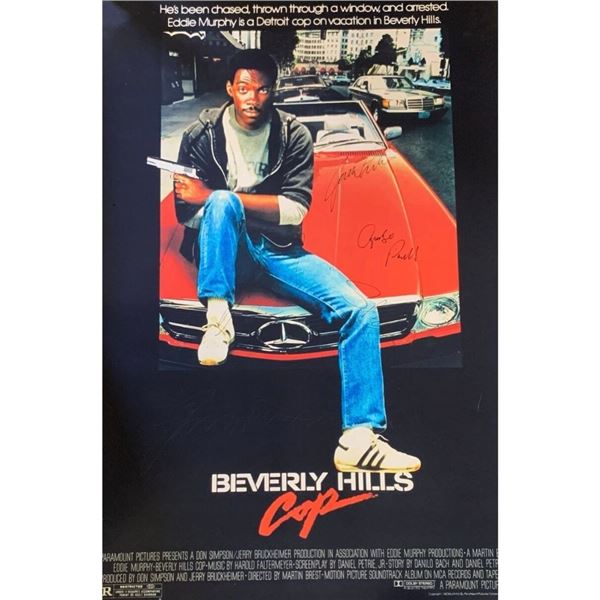 Signed Beverly Hills Cop Movie Poster