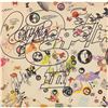Image 1 : Signed Led Zeppelin III Album Cover