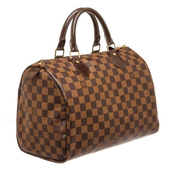 Louis Vuitton Brown Damier Ebene Canvas Speedy 30