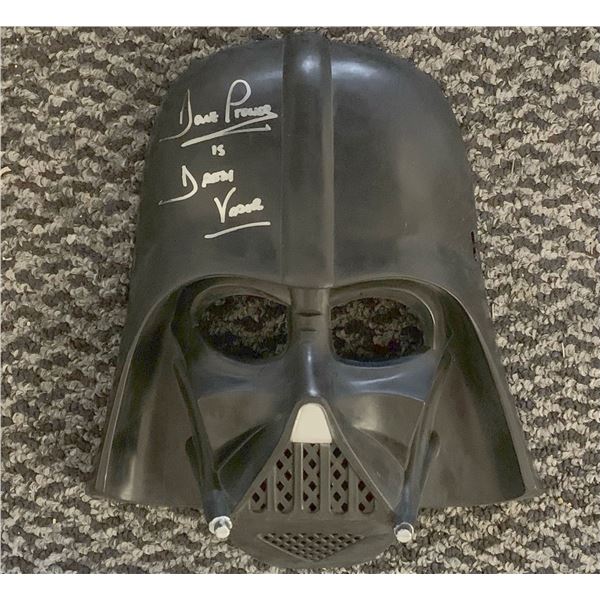 Signed Darth Vader Mask