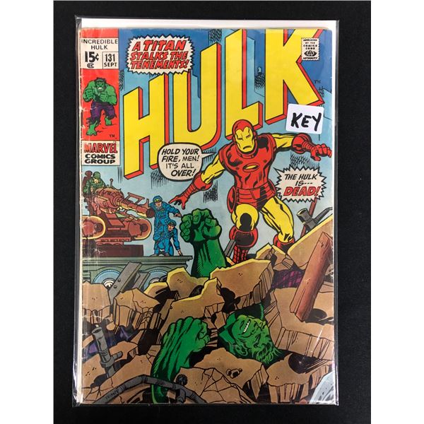 THE INCREDIBLE HULK #131 (MARVEL COMICS)