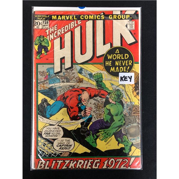 THE INCREDIBLE HULK #155 (MARVEL COMICS)