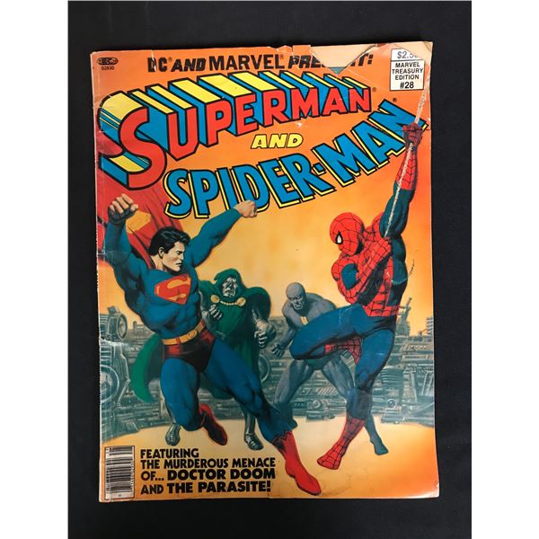 DC/MARVEL SUPERMAN AND SPIDER-MAN TREASURY EDITION