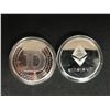 Image 1 : ETHERIUM/ DODGECOIN NOVELTY COIN LOT