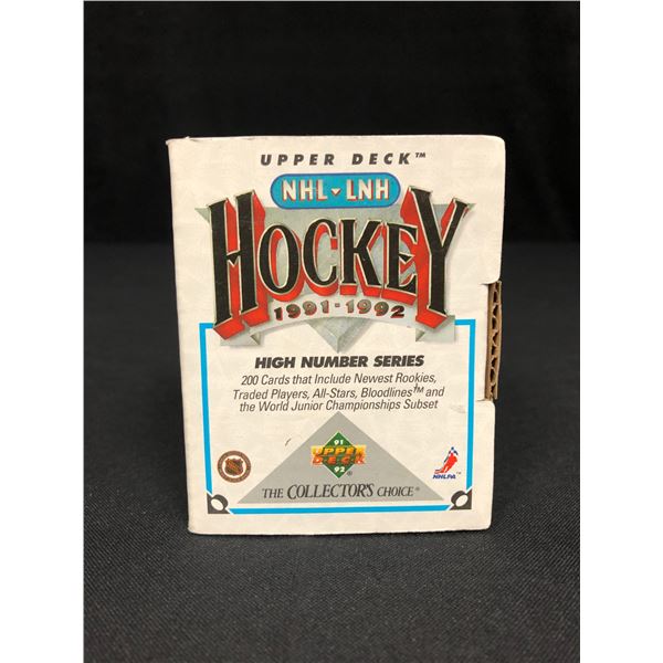 1991 UPPER DECK HOCKEY HIGH SERIES SET