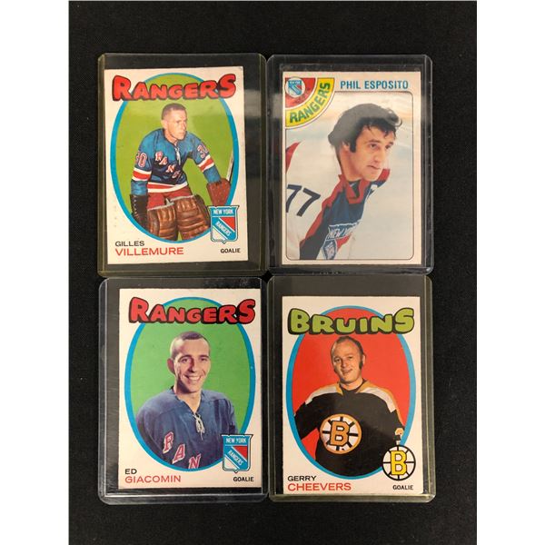 1970 OPC HOCKEY STAR CARD LOT