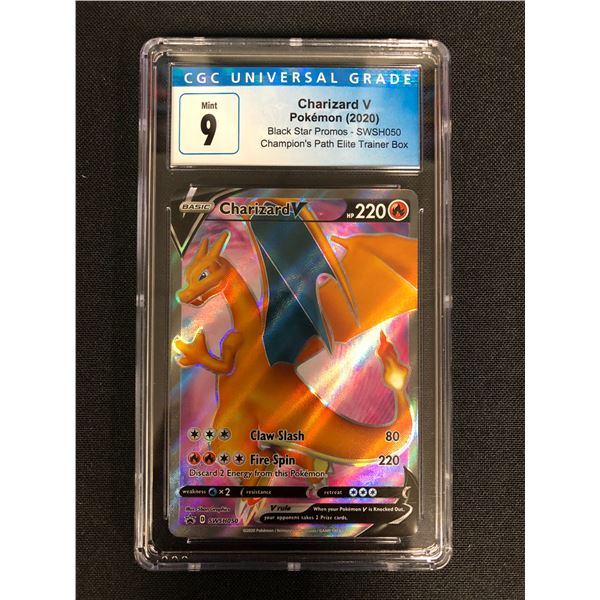 2020 CHARIZARD V BLACK STAR PROMOS (CGC 9)