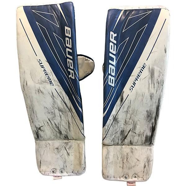 FREDERIK ANDERSON GAME USED TORONTO MAPLE LEAFS GOALIE PADS