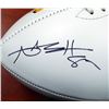 Image 3 : ANTONIO BROWN SIGNED STEELERS STAT FOOTBALL (BECKETT COA)