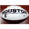 Image 3 : DESWHAWN WATSON SIGNED HOUSTON TEXANS STAT FOOTBALL (BECKETT COA)