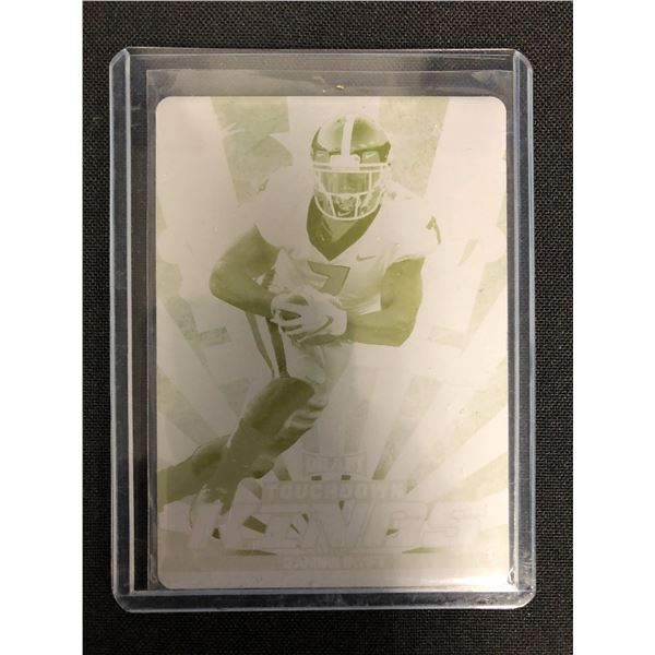 2020 LEAF DRAFT DANDRE SWIFT PRINTING PLATE 1/1