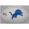 Image 1 : KENNY GALLODAY SIGNED DETROIT LIONS LEATHER FOOTBALL (BECKETT COA)