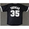 Image 1 : FRANK THOMAS SIGNED BASEBALL JERSEY (BECKETT COA)