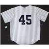 Image 1 : GERRIT COLE SIGNED NY YANKEES BASEBALL JERSEY (BECKETT COA)