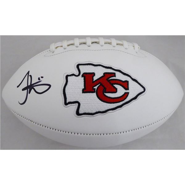 TYREEK HILL SIGNED KC CHIEFS FOOTBALL (BECKETT COA)