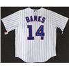 Image 1 : ERNIE BANKS SIGNED CHICAGO CUBS BASEBALL JERSEY (PSA COA)