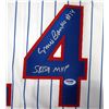 Image 3 : ERNIE BANKS SIGNED CHICAGO CUBS BASEBALL JERSEY (PSA COA)