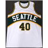 Image 3 : SHAWN KEMP SIGNED SEATTLE SUPERSONICS BASKETBALL JERSEY (PSA COA)