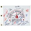 Image 1 : 2008 U.S. Senior Open Autographed Golf Flag The Broadmoor With 25 Total Signatures...PSA COA