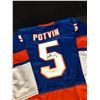 Image 1 : DENNIS POTVIN SIGNED HOCKEY JERSEY (JSA COA)