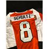 Image 1 : DAVID SCHULTZ SIGNED HOCKEY JERSEY (JSA COA)