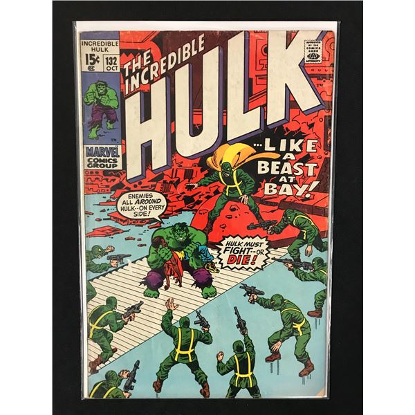 MARVEL COMICS THE INCREDIBLE HULK NO.132