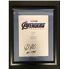 Image 1 : PAUL RUDD SIGNED AVENGERS SCRIPT COVER (RA COA)