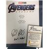 Image 2 : PAUL RUDD SIGNED AVENGERS SCRIPT COVER (RA COA)