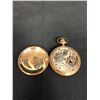 Image 2 : SIZE 16 REGINA GOLD FILLED OPEN FACE POCKET WATCH