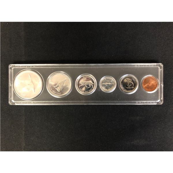 CANADIAN 1967 MINT PROOF COIN SET .800 SILVER