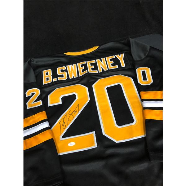 BOB SWEENEY SIGNED BOSTON BRUINS JERSEY (JSA COA)