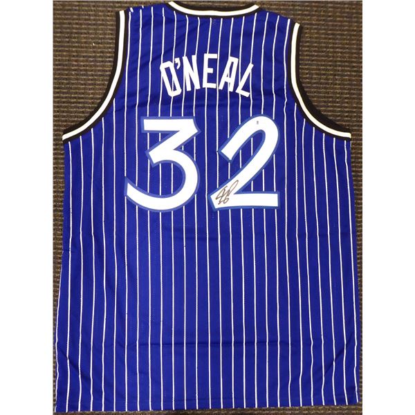 SHAQUILLE ONEAL SIGNED ORLANDO MAGIC JERSEY ( BECKETT COA)