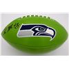 Image 1 : DK METCALFE SIGNED SEATTLE SEAHAWKS GREEN LEATHER FOOTBALL (BECKETT COA)