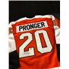 Image 1 : CHRIS PRONGER SIGNED PHILADELPHIA FLYERS JERSEY (SI COA)