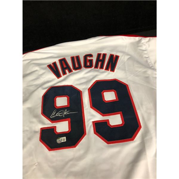 CHARLIE SHEEN SIGNED MAJOR LEAGUE BASEBALL JERSEY (BECKETT COA)