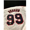 Image 1 : CHARLIE SHEEN SIGNED MAJOR LEAGUE BASEBALL JERSEY (BECKETT COA)