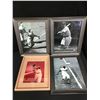 Image 1 : VINTAGE FRAMED BASEBALL PHOTOS LOT