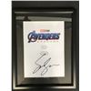 Image 1 : SEBASTIAN STAN SIGNED AND FRAMED  SCRIPT COVER (RA COA)