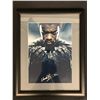 Image 1 : CHADWICK BOSEMAN SIGNED AND FRAMED BLACK PANTHER 8 X 10 (RA COA)