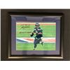 Image 1 : RUSSELL WILSON SIGNED AND FRAMED 8 X 10 (RA COA)