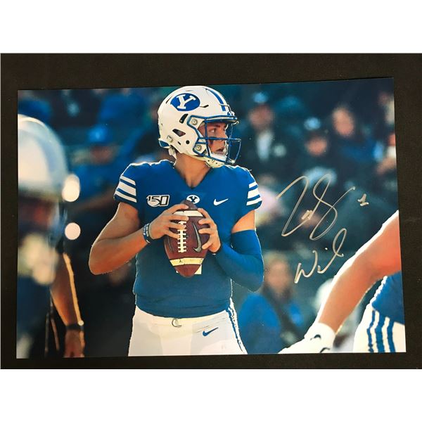 ZACH WILSON SIGNED 8 X 10 (RA COA)