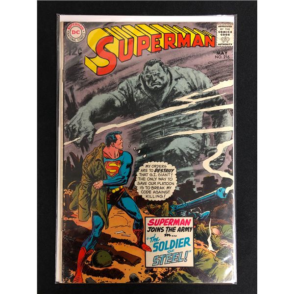 DC COMICS SUPERMAN NO.216