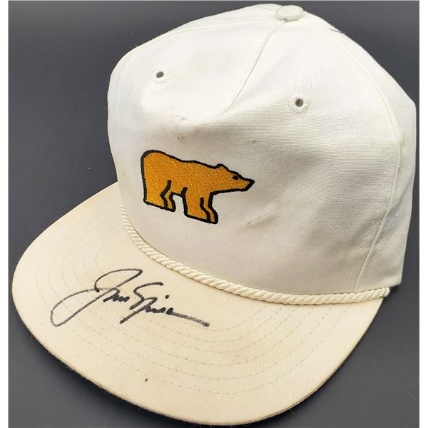 JACK NICHOLSON SIGNED GOLDEN BEAR GOLF HAT (PSA COA)