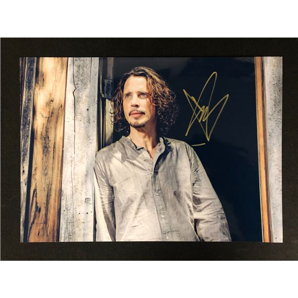 CHRIS CORNELL SIGNED 8X10 PHOTO (RA COA) SOUNDGARDEN Lead Singer