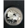 Image 1 : 1981  CANADIAN SILVER DOLLAR {MADE OF SILVER NOT NICKEL} UNCIRCULATED