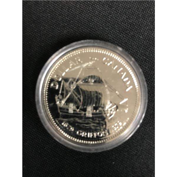 1979  CANADIAN SILVER DOLLAR {MADE OF SILVER NOT NICKEL} UNCIRCULATED